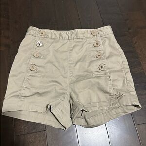Talula Sailor High Waisted Shorts - size 4